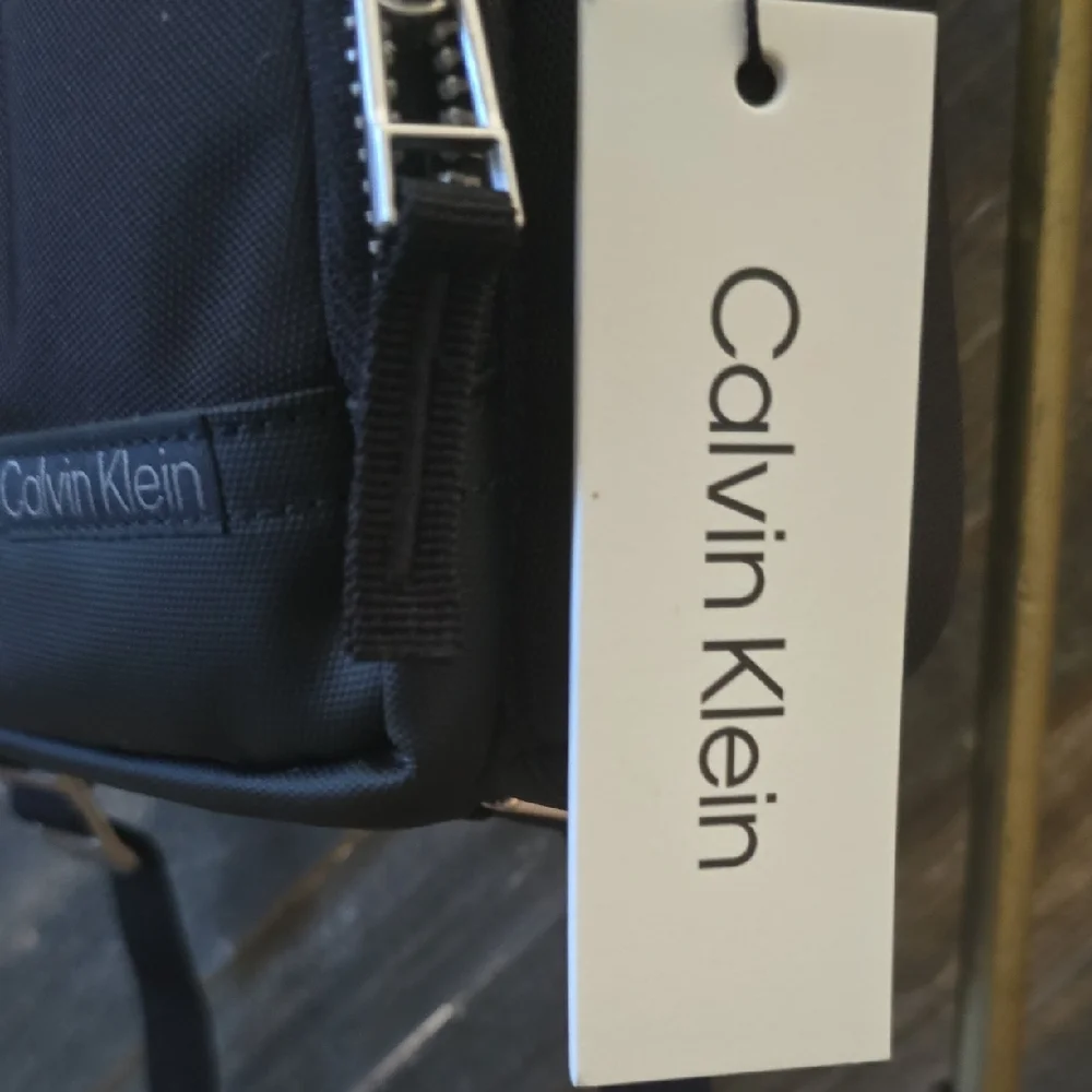 Calvin Klein Black Messenger Bag for Men
